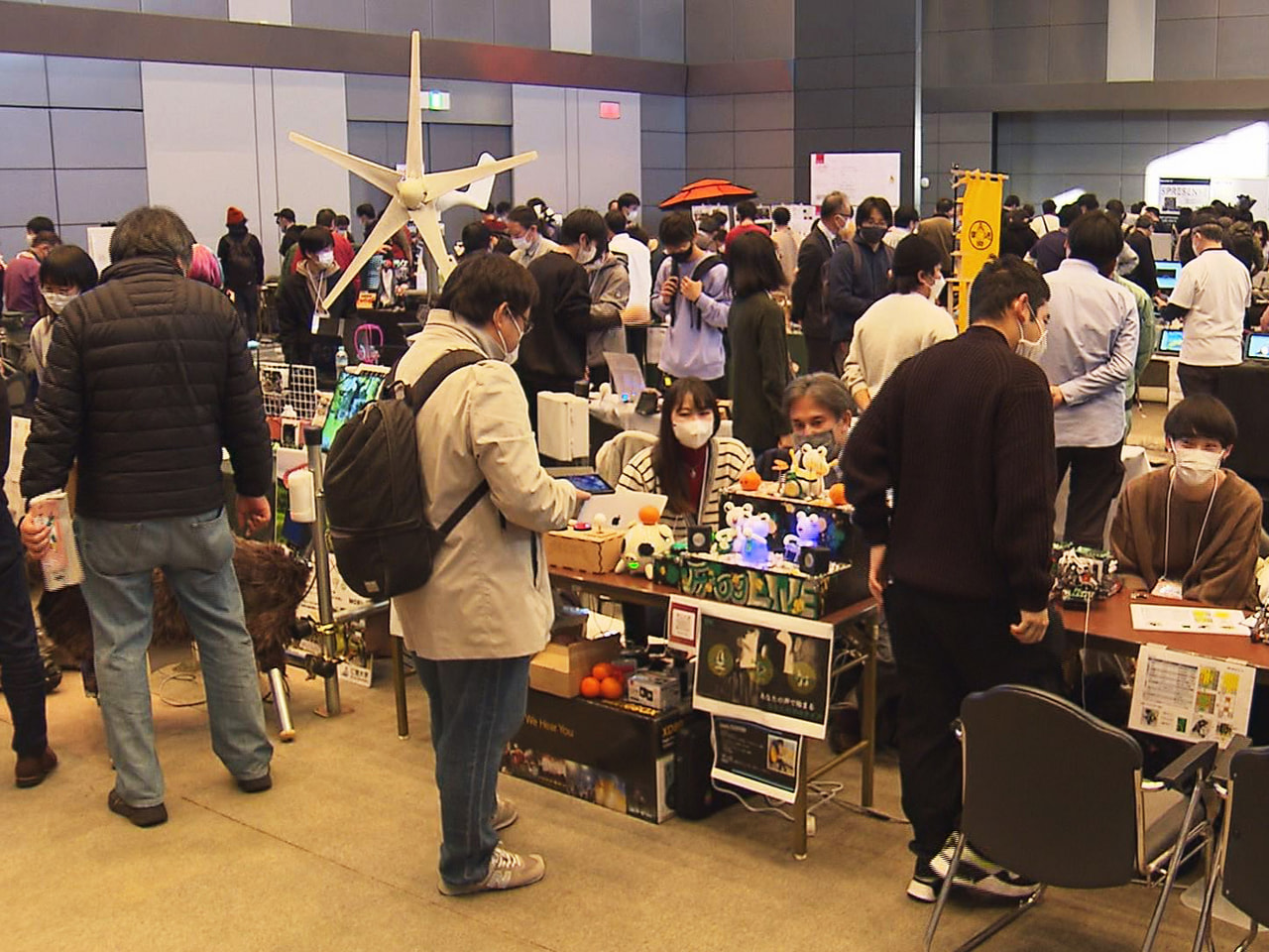 電子工作や科学、アートなどさまざまな分野にわたるものづくりの祭典が3日から、大垣...