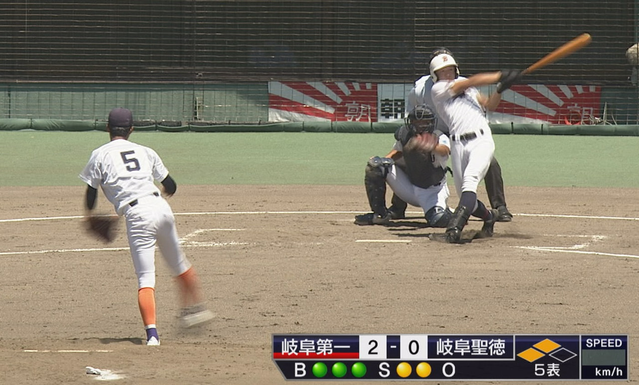 第104回全国高校野球選手権岐阜大会は7日目の23日、長良川球場で準々決勝2試合...