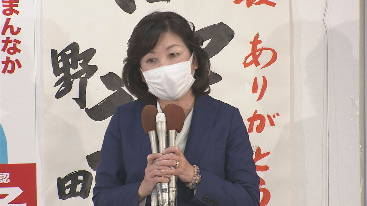 岐阜1区はこども政策担当大臣の自民前職野田聖子さんが10回目の当選を決めました。...
