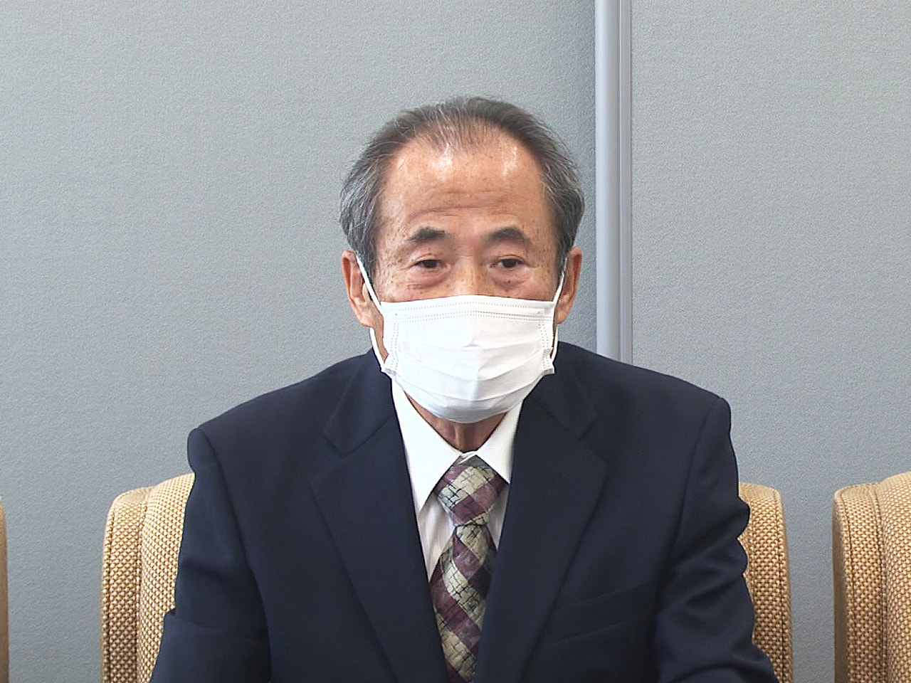 任期満了に伴い、４月行われる大垣市長選挙に、新人で元市議会議員の富田清治さん（７...