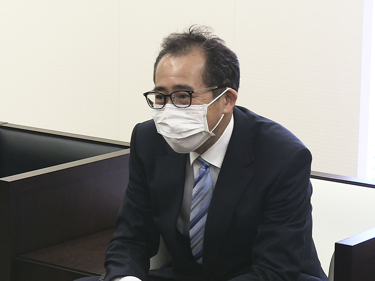総務省岐阜行政監視行政相談センター所長の杉浦勝氏が14日、岐阜放送本社を訪れ、「...