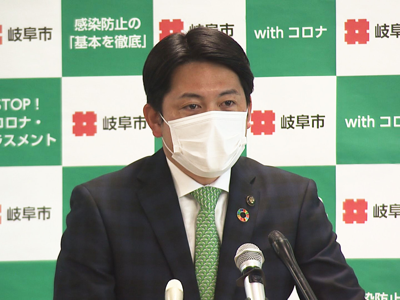 新型コロナウイルスのワクチン接種について、岐阜市の柴橋正直市長は28日、集団接種...
