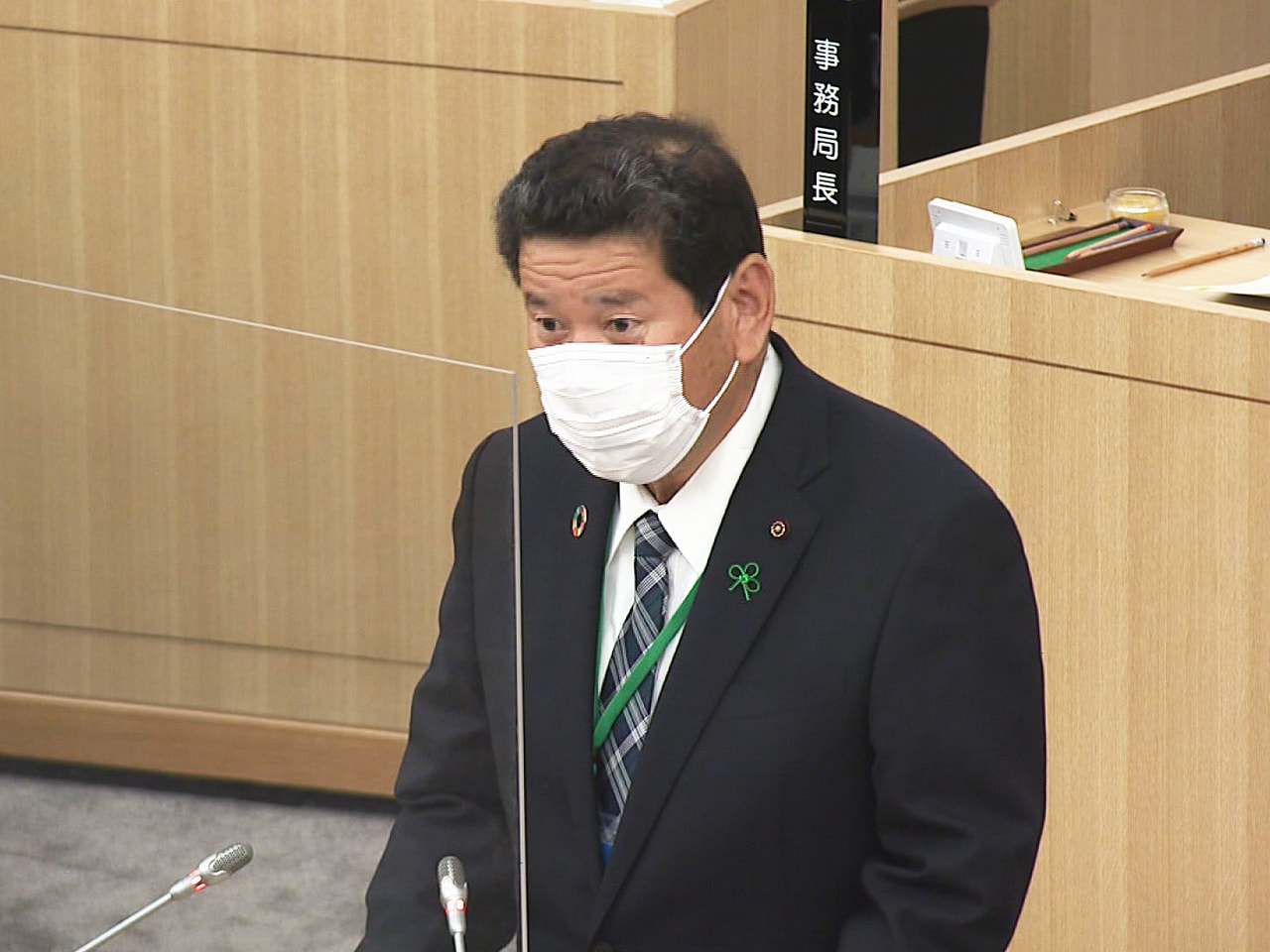 岐阜市議会は10日、新しい庁舎で初めて定例会を開き、新たな議長に最大会派「自民岐...