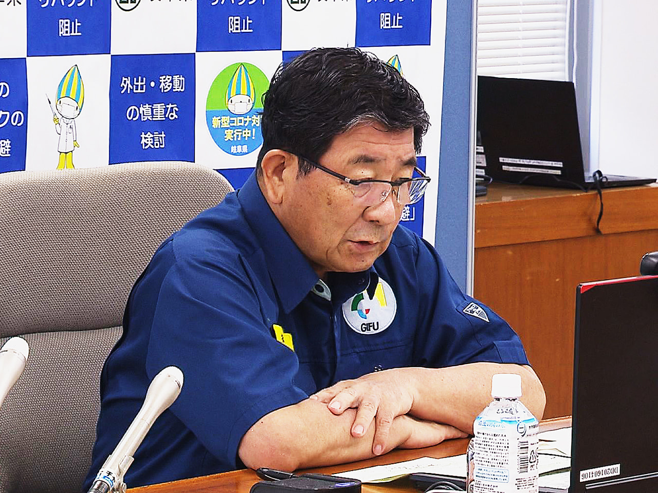 全国知事会は11日、オンラインで会議を行い、岐阜県の古田肇知事は、新型コロナウイ...