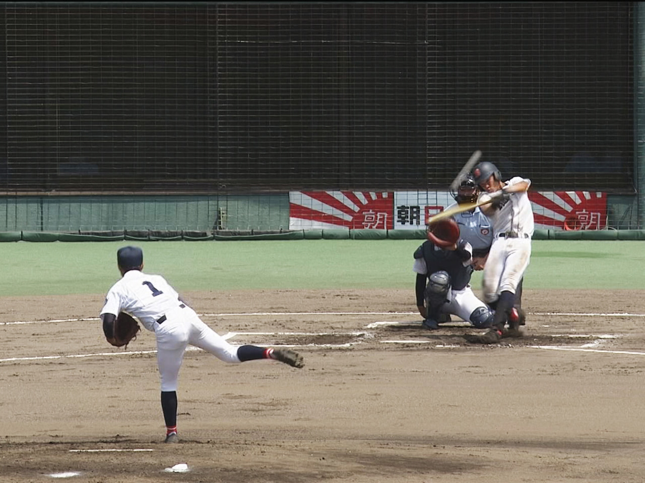 第103回全国高校野球選手権岐阜大会は7日目の25日、長良川球場、大垣市北公園野...