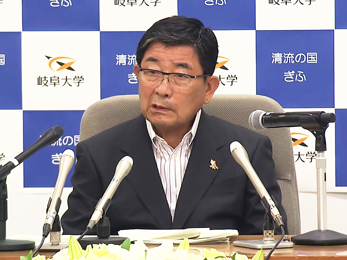 岐阜県内で新型コロナウイルスの感染が増加傾向にあることを受けて、岐阜県の古田肇知...
