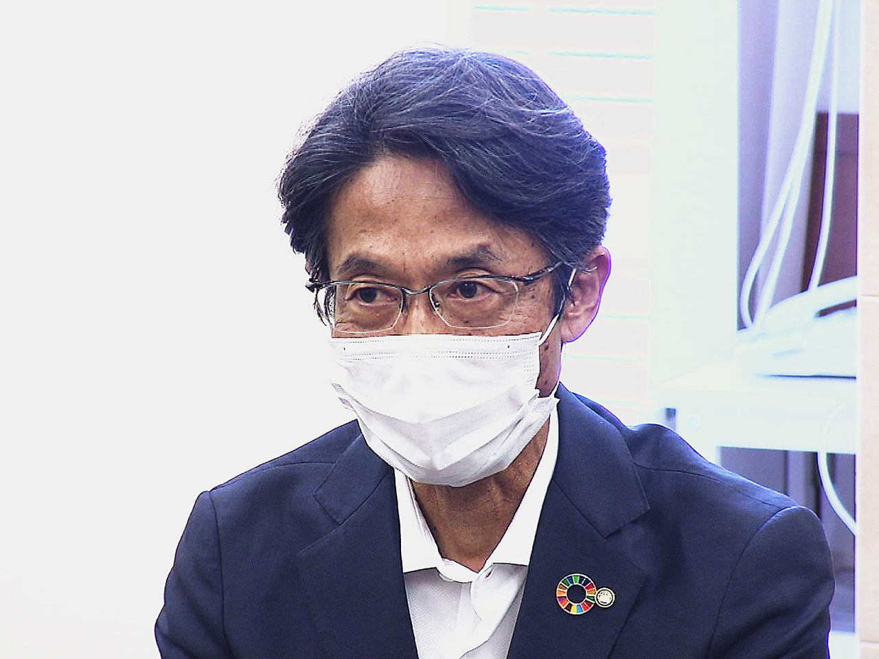 ことし6月、岐阜バスの新しい社長に就任した瀧修一氏が岐阜放送を訪れ、新型コロナウ...