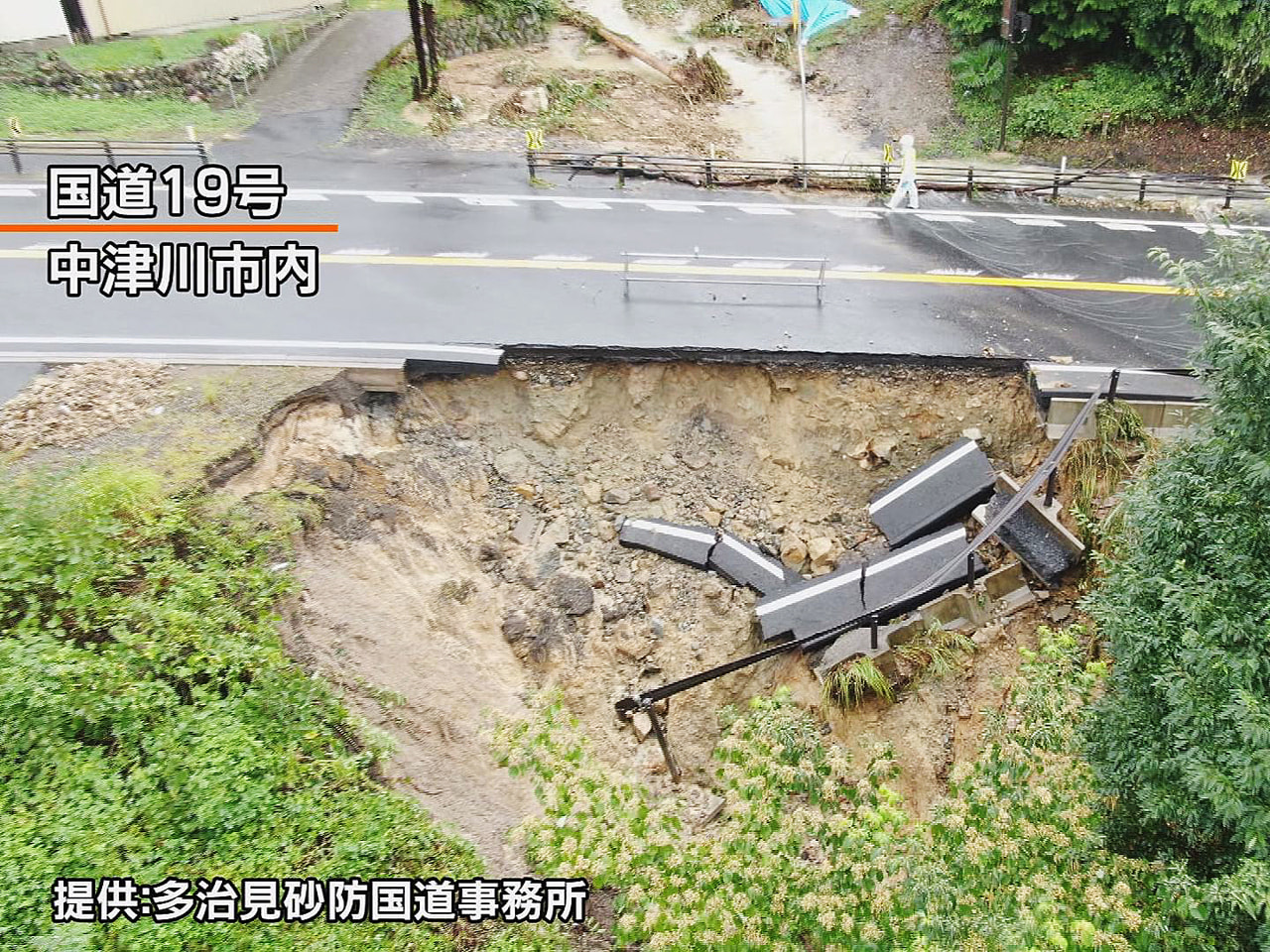 岐阜県では大雨が降り続いています。 降り始めからの総降水量が、平年の8月1か月の...
