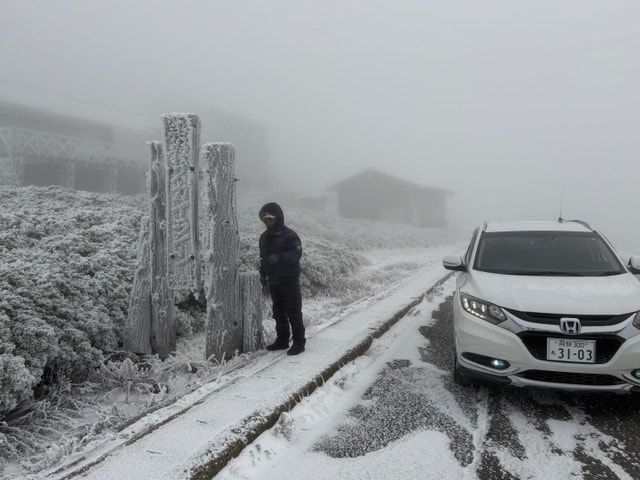岐阜県内各地でこの秋一番の冷え込みとなりましたが、高山市の北アルプスから冬の便り...