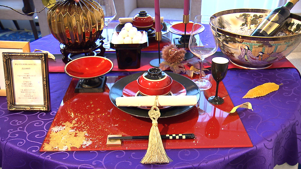 季節や行事に合わせて華やかに食卓を彩るテーブルコーディネートの作品展が岐阜市のホ...