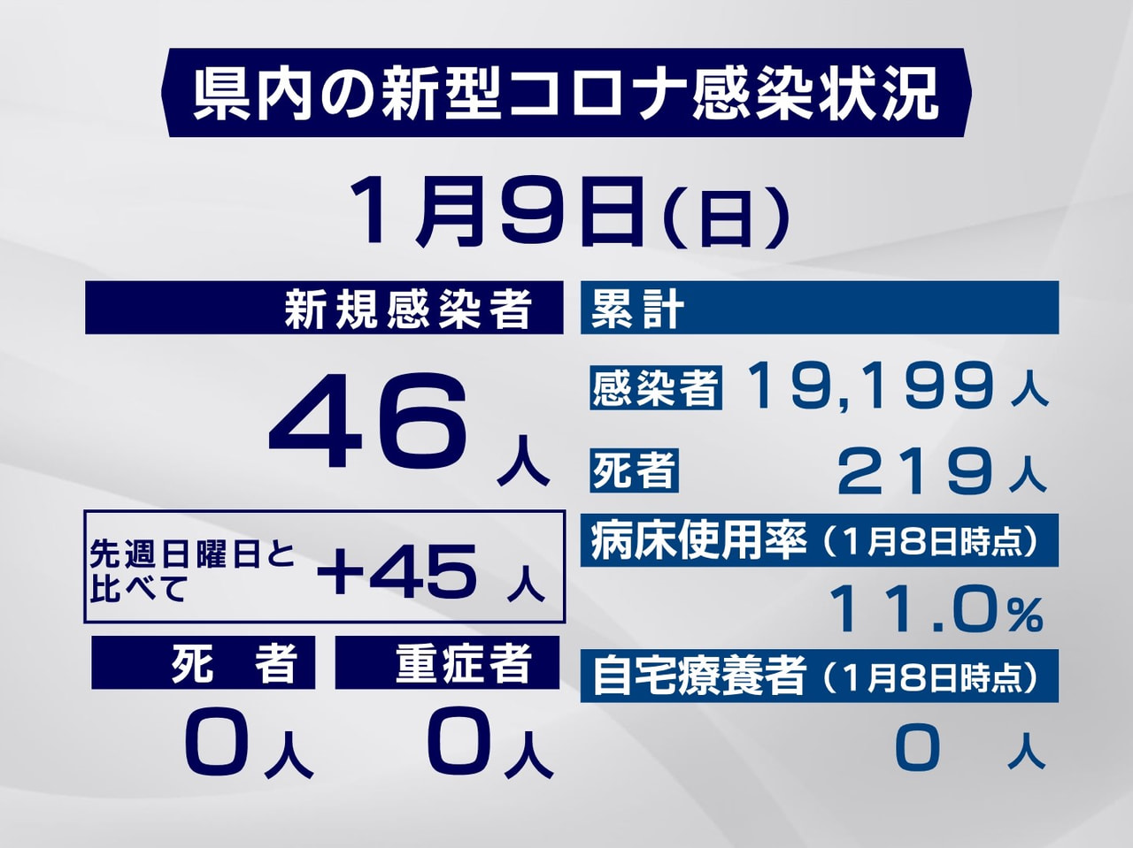 岐阜県と岐阜市は9日、新型コロナウイルスへの感染が新たに46人確認されたと発表し...