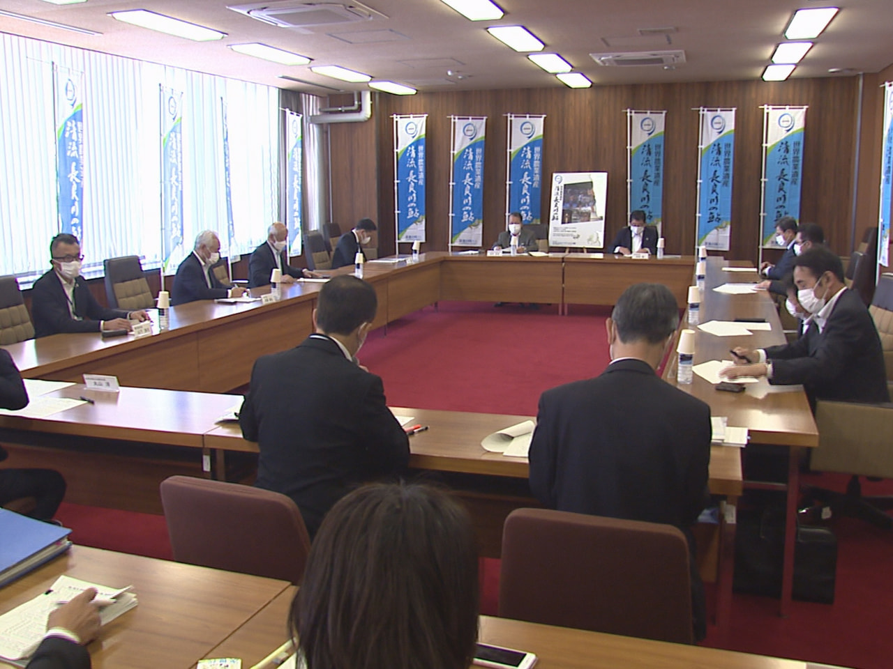 世界農業遺産に認定された「清流長良川の鮎」の推進協議会の総会が18日岐阜県庁で開...