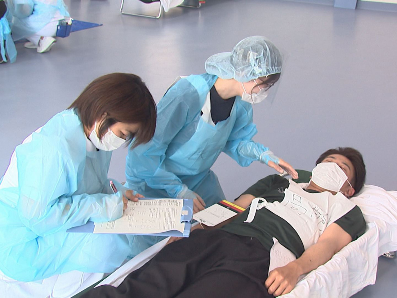 災害や事故でけがをした人に迅速に対応するため岐阜市の岐阜大学病院で27日、災害時...