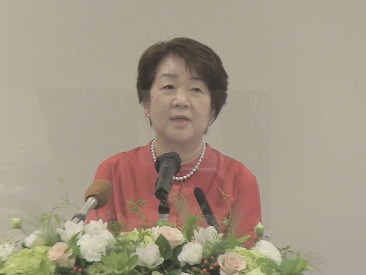 任期満了に伴い8月に行われる高山市長選挙に、元市議会議長の新人藤江久子さん(69...