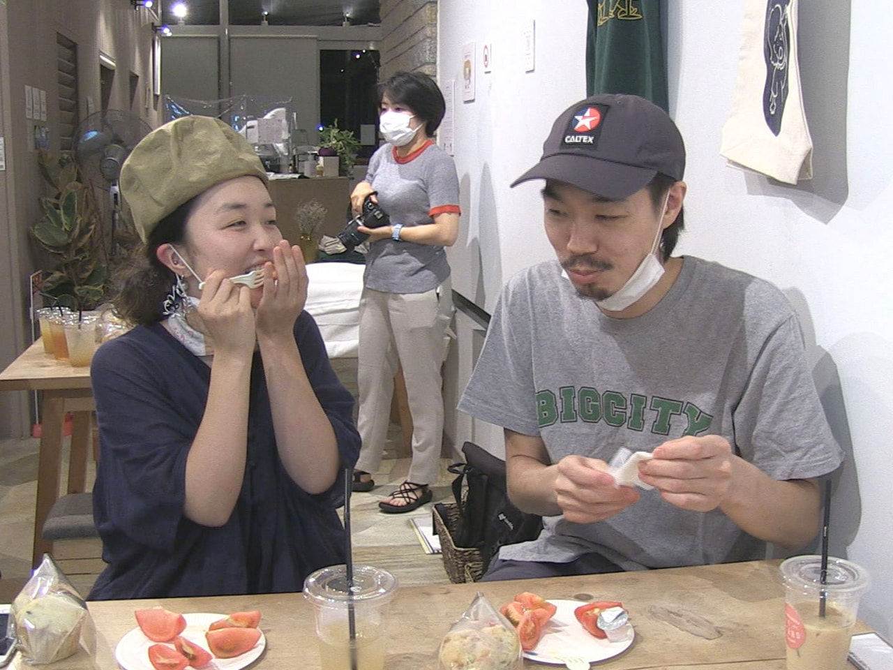 トマトの消費拡大を目指そうと、岐阜県産トマトを食べ比べるイベントが各務原市で行わ...