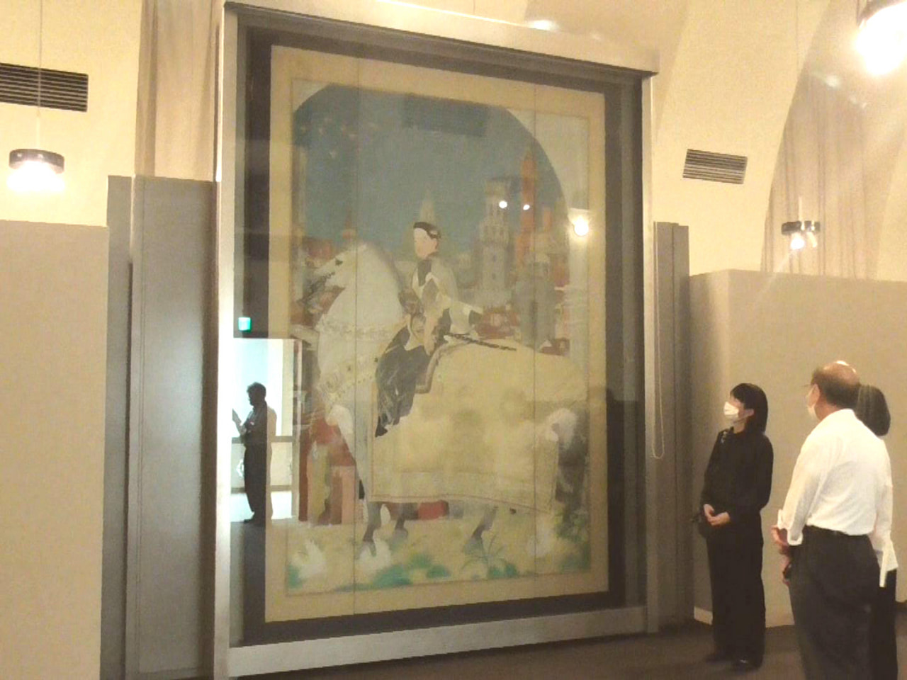 岐阜県美術館開館４０周年を記念して９月３０日から開かれる「前田青邨展」の代表的作...