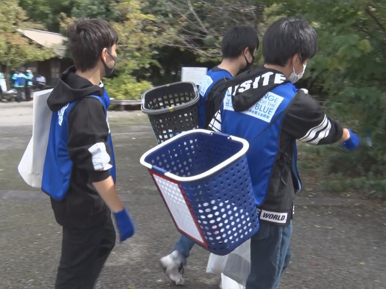 高校生がスポーツ感覚でごみ拾いに取り組む「スポGOMI(ごみ)甲子園」の岐阜県大...