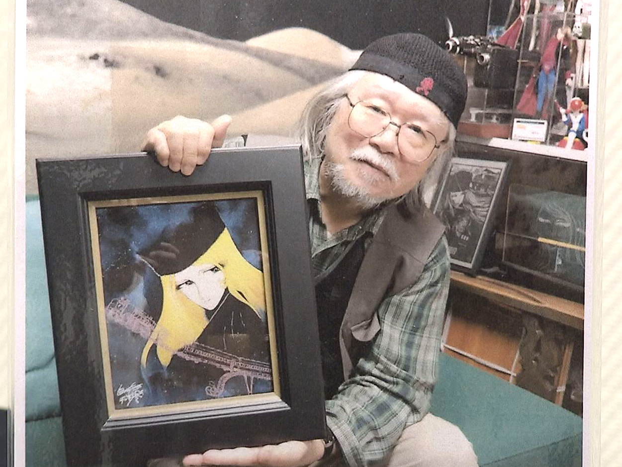 2023年2月、85歳で亡くなった漫画家・松本零士さんをしのび、代表作のキャラク...