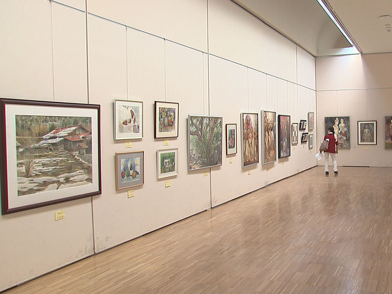 日本水彩画会岐阜県支部による「第41回日本水彩岐阜県支部展」が、岐阜県美術館で開...