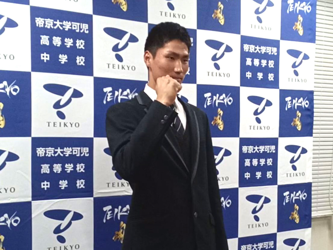 プロ野球のドラフト会議が26日開かれ、帝京大可児高校の加藤大和投手が、日本ハムか...