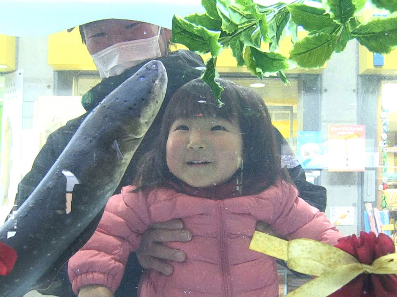 クリスマスシーズンにあわせ、各務原市の世界淡水魚園水族館「アクア・トトぎふ」では...