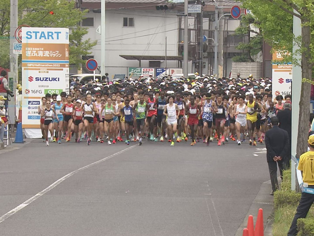 ４月２８日に岐阜市で開かれる高橋尚子杯ぎふ清流ハーフマラソン２０２４の主催者は１...