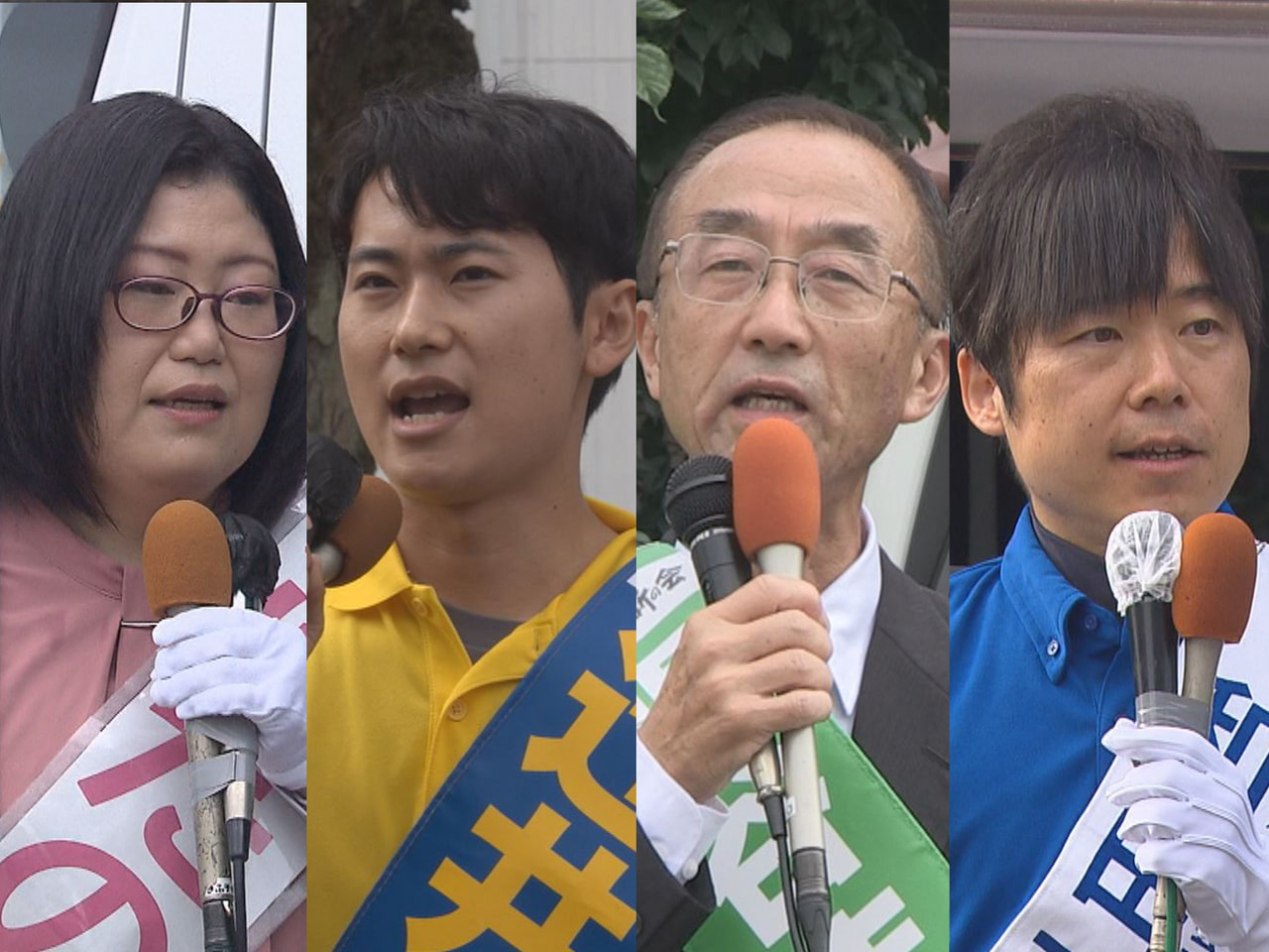 現職の死去などに伴う県議会議員の岐阜市選挙区の補欠選挙が１２日告示され、欠員２に...