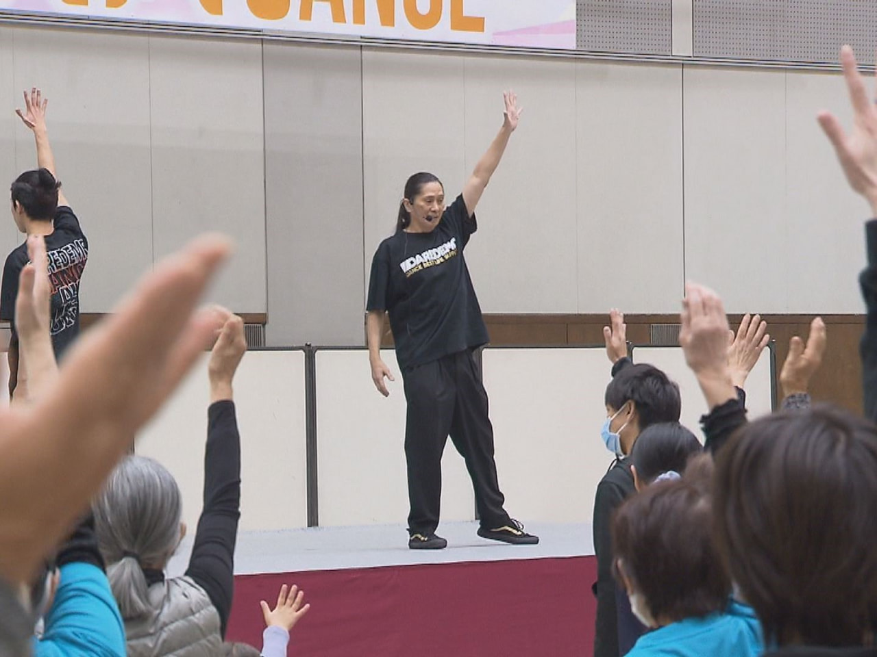 岐阜県土岐市で市民の健康づくりへの関心を高める「ときげんきフェスタ」が開かれ、人...