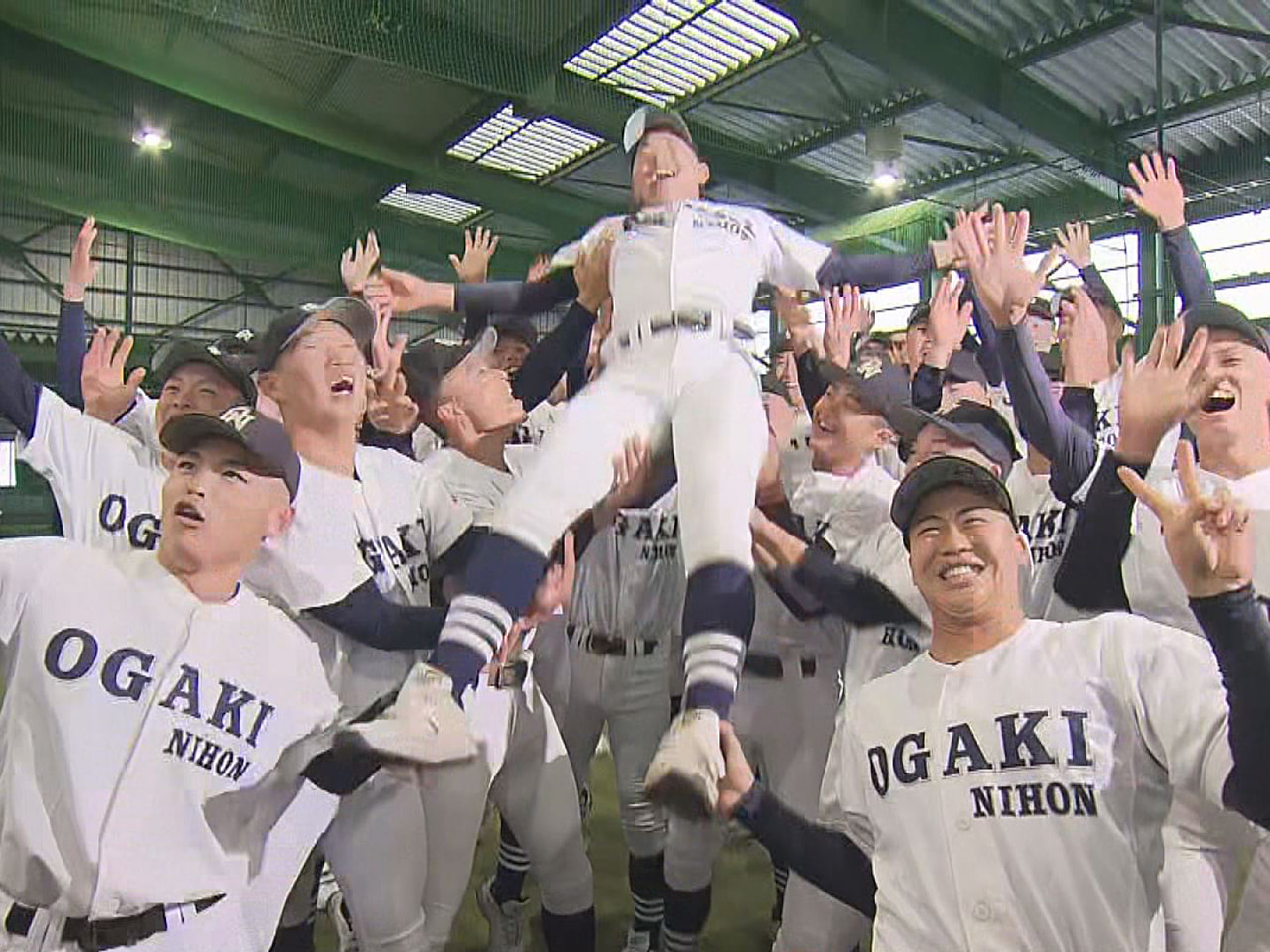 大垣日大 選抜高校野球大会 出場決定 2年連続7回目 昨秋の東海大会