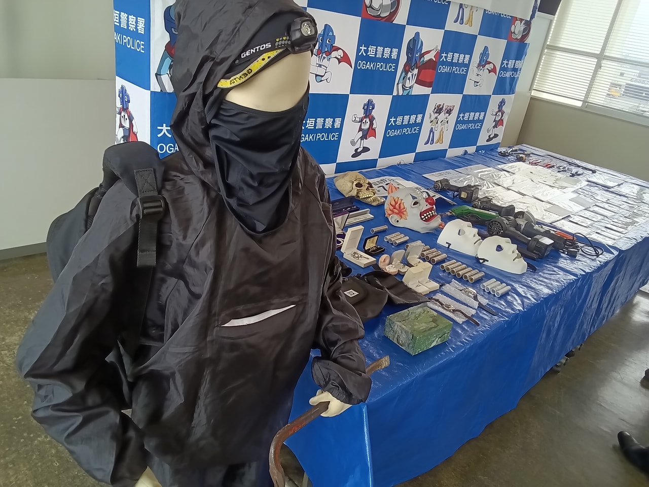 盗まれた高級腕時計と知りながら保管していたとして、安八郡の宿泊施設にいた岡山県の...