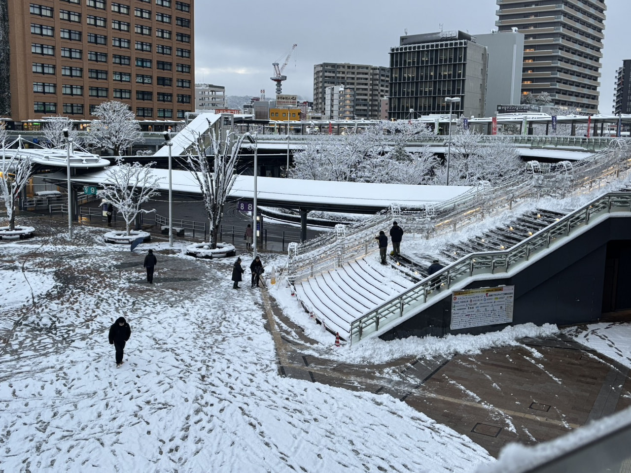 岐阜県内は強い冬型の気圧配置のため１１日から雪が降り続け、１２日朝にかけて警報級...