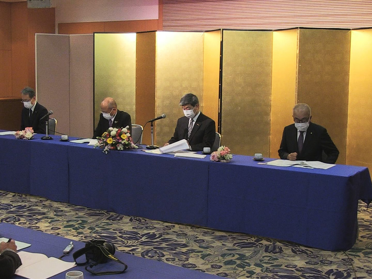 大垣商工会議所は5日、大垣市で新年の記者会見を開き、田口義隆会頭は2022年の景...