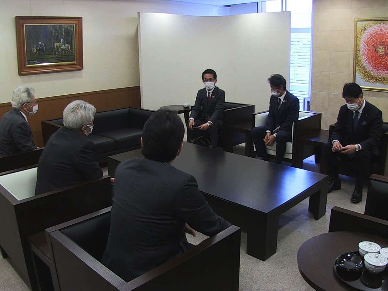 岐阜バスの瀧修一社長が6日、岐阜放送本社を訪れ、新年の抱負を語りました。 瀧社長...