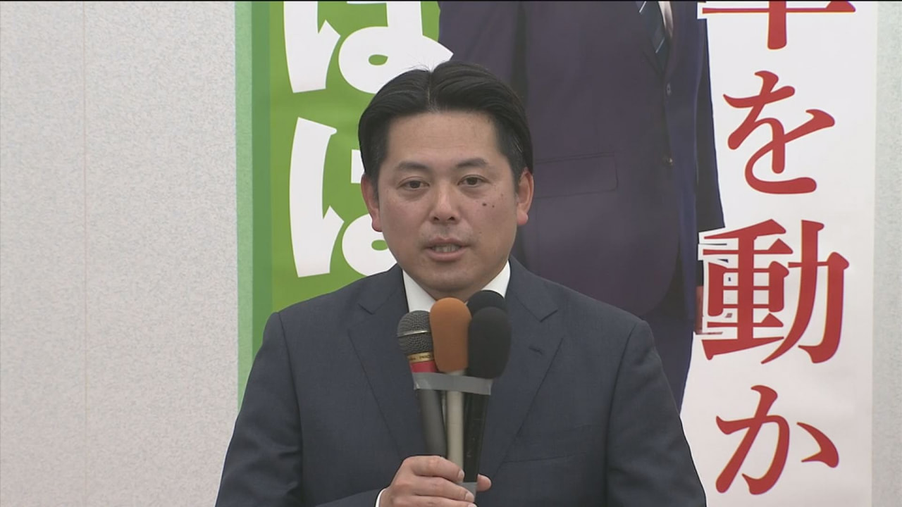 任期満了に伴う岐阜市長選で、無所属現職の柴橋正直氏（４６）の３回目の当選が確実と...