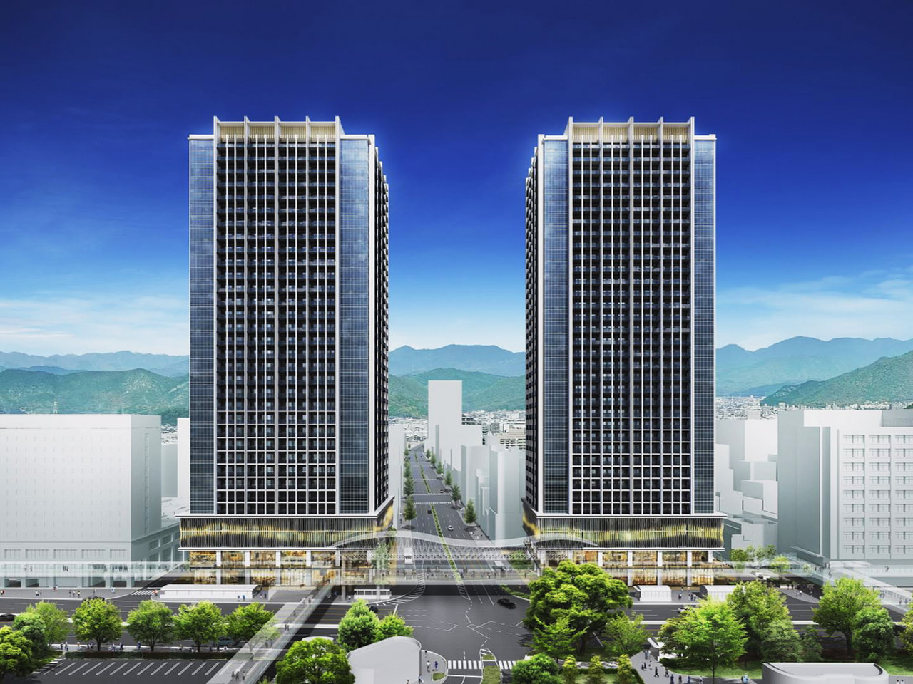 岐阜市中心市街地再開発事業の一つとしてJR岐阜駅北側に建設が計画されているツイン...