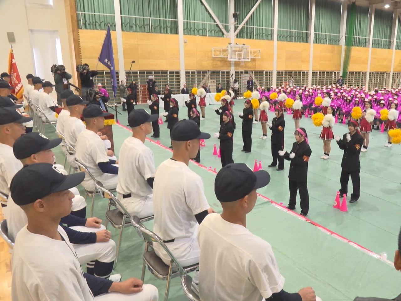 １９日に開幕する第９８回選抜高校野球大会＝春のセンバツに出場する大垣日大高校硬式...