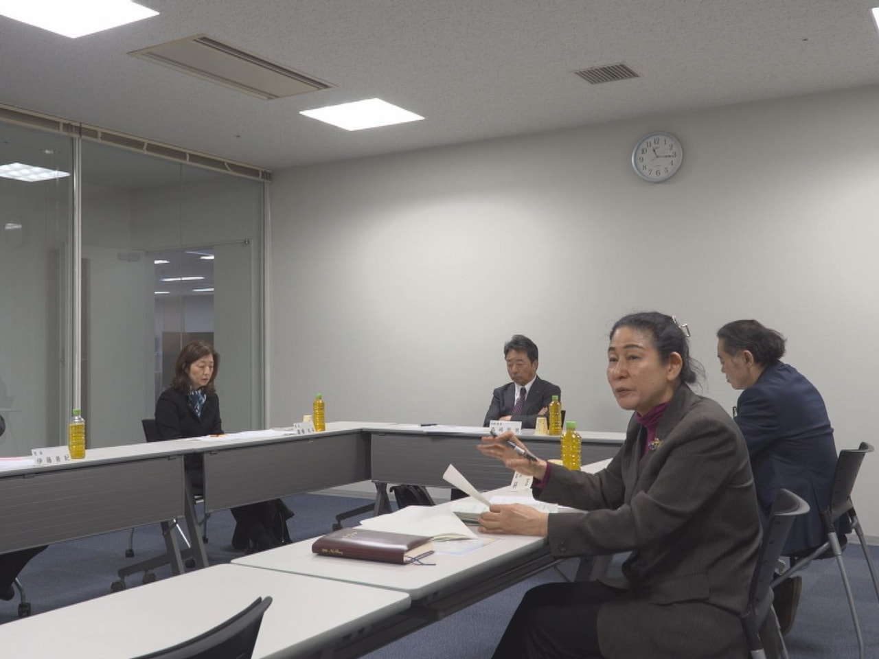 岐阜放送の番組審議会が２５日、本社で開かれ、東日本大震災をテーマにしたラジオ特別...