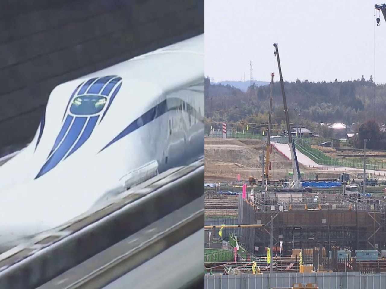 東京品川~名古屋間で建設が進むリニア中央新幹線。県内には、中津川市に駅が建設され...