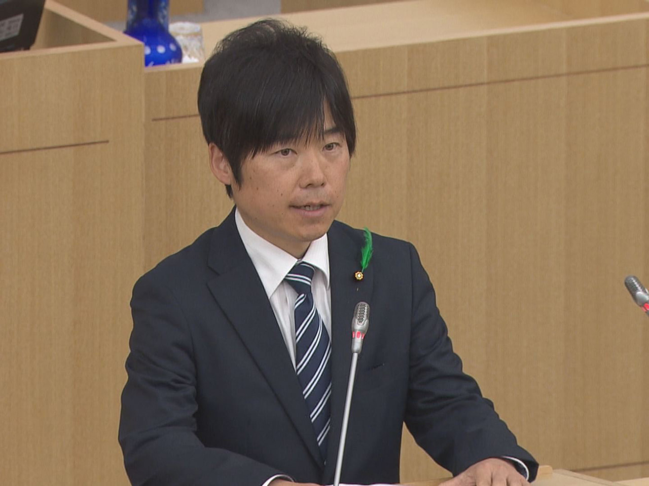 岐阜市議会は15日、臨時会を開き、新しい議長に自民岐阜の和田直也氏(44)、副議...