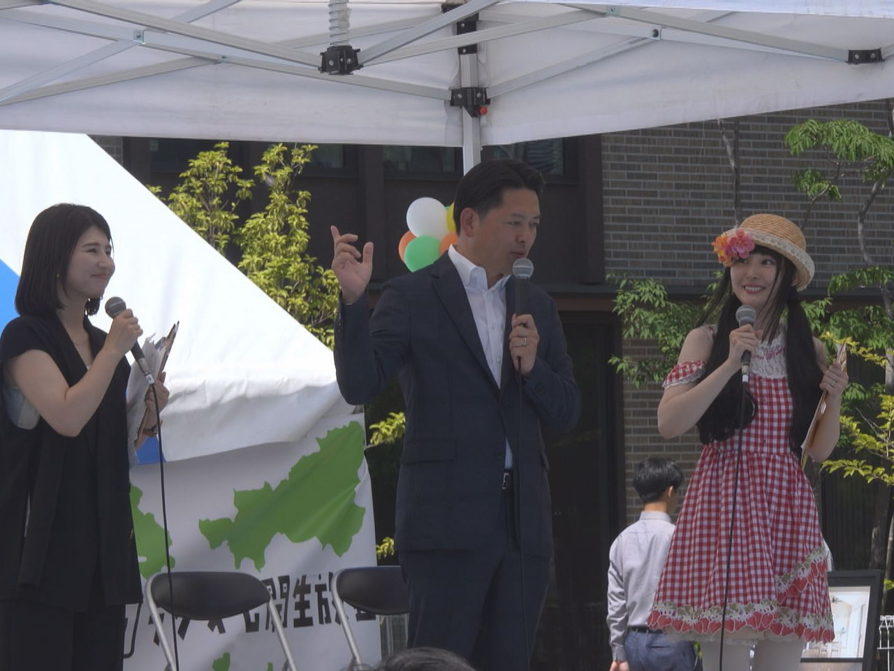 ぎふチャンラジオ番組「定住促進バラエティ ぎふすもまいか」の公開生放送が岐阜市で...