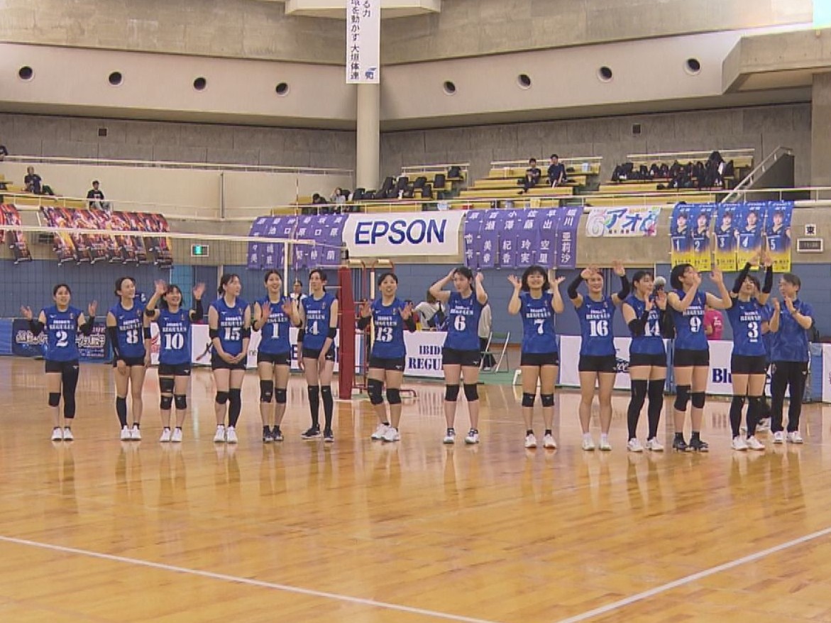 ９人制女子バレーボールチーム、大垣市のイビデンレグルスは、全日本トップリーグ「Ｖ...