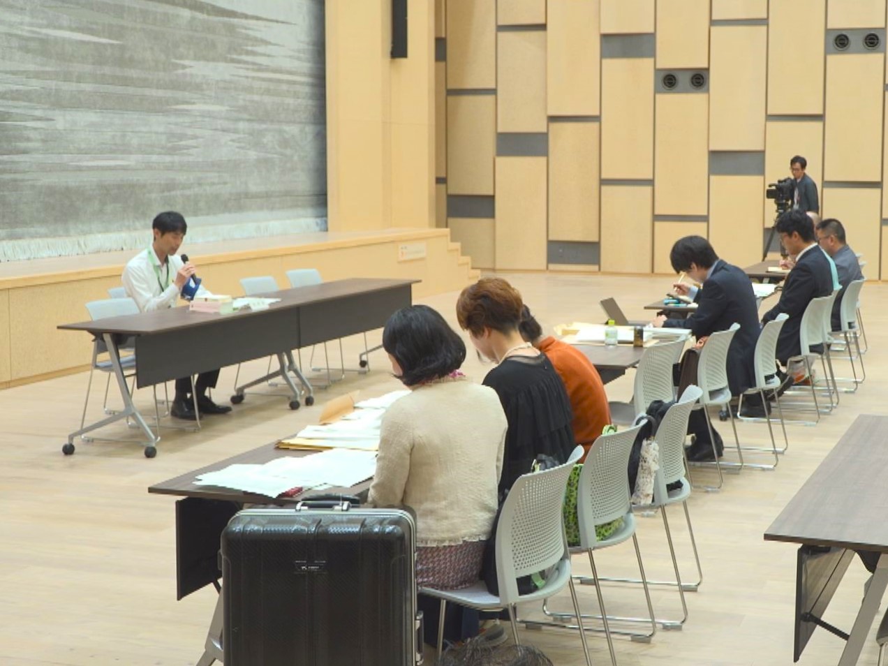 7月に行われる参議院議員選挙の岐阜県選挙区の立候補関係者説明会が11日、県庁で開...