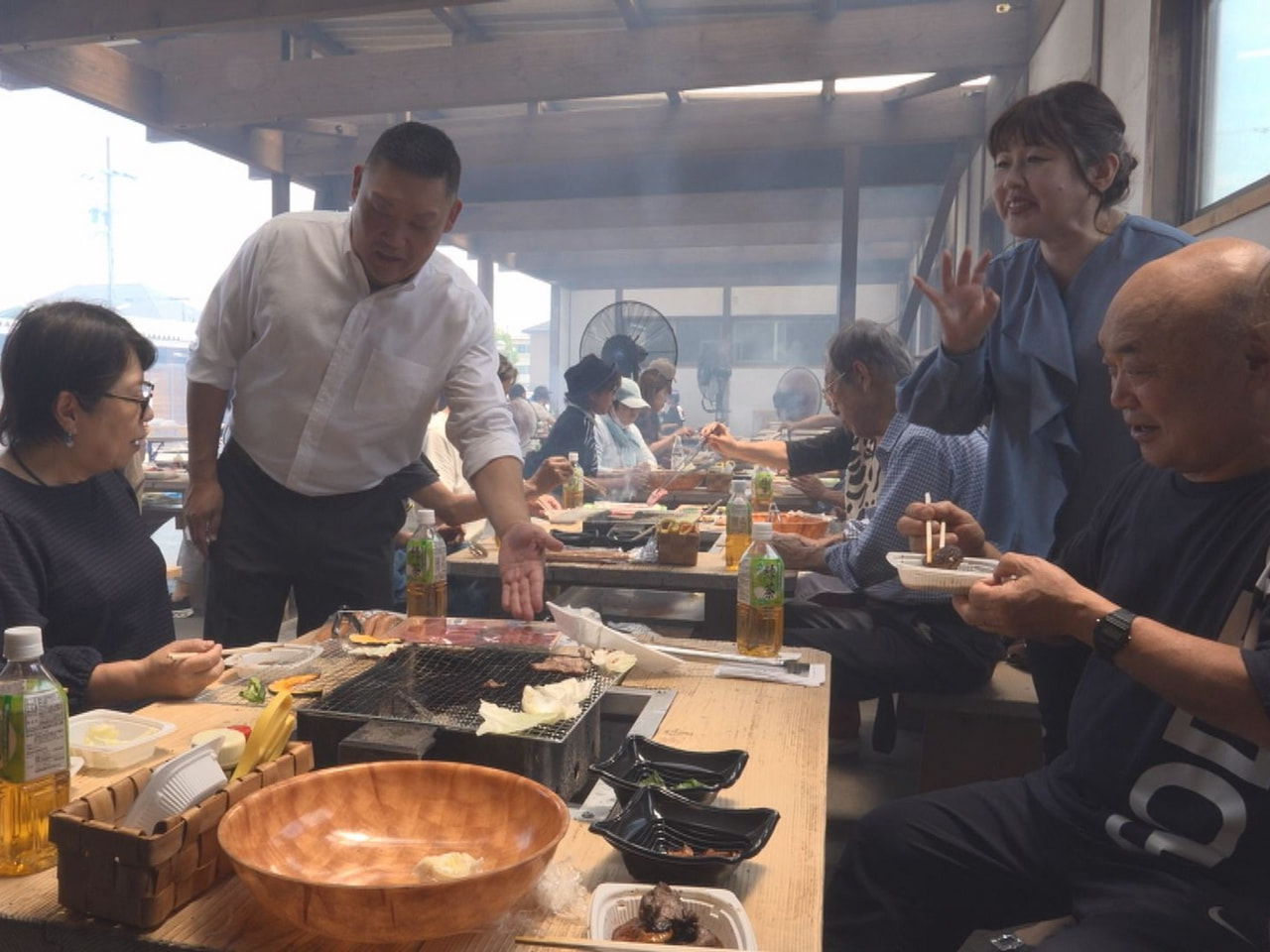 お肉の専門家にレクチャーを受けながら焼肉を楽しむＢＢＱイベントが養老郡養老町の養...
