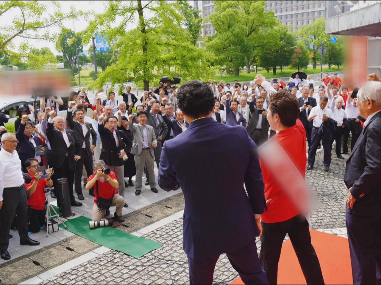 参議院選挙が３日公示され、１７日間の選挙戦に入りました。改選数１の岐阜選挙区には...