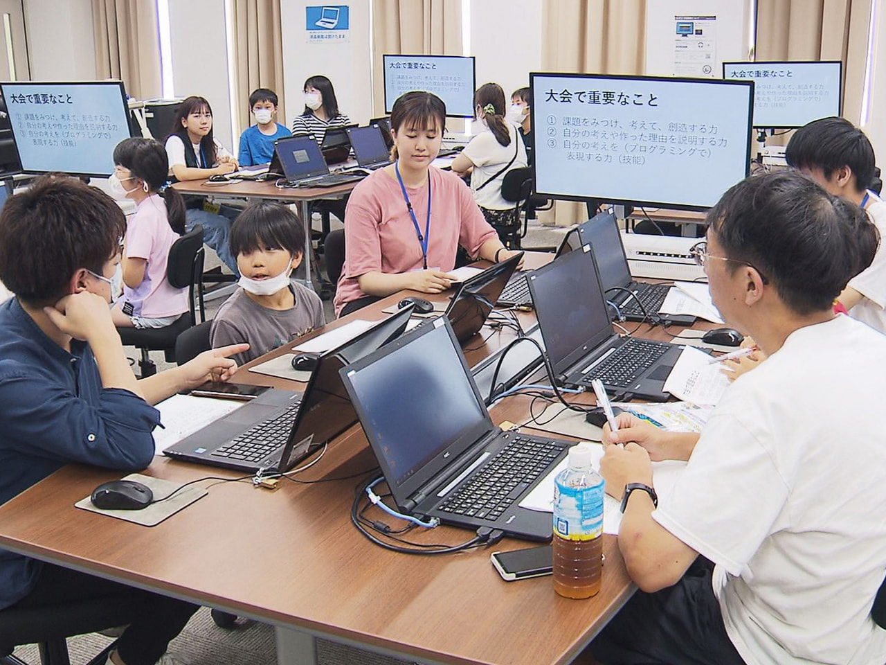 2023年度全国選抜小学生プログラミング大会の岐阜県大会への応募に向け、課題やア...