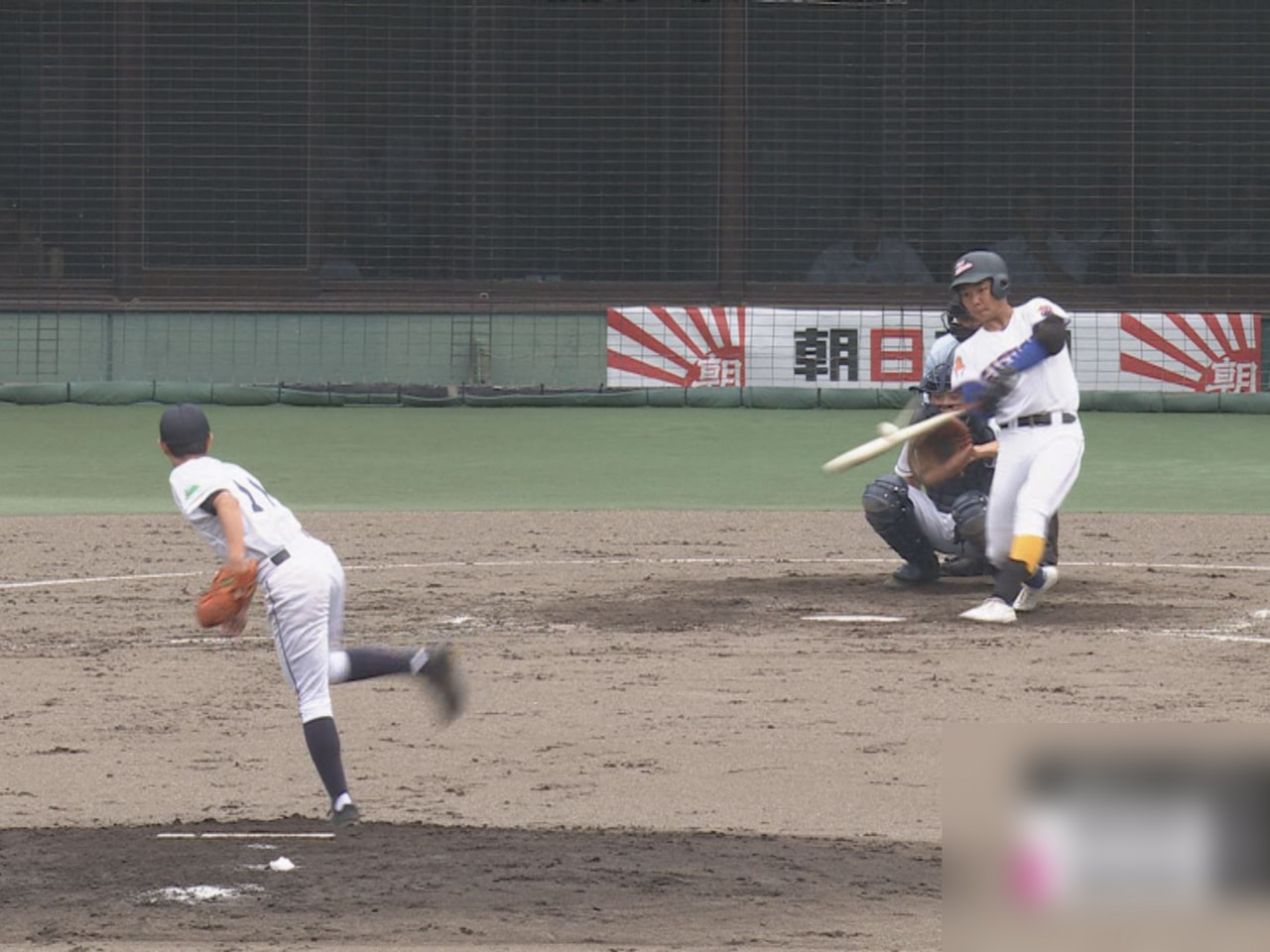 <大垣日大 4-1 富田> シード校が続々と登場した大会2日目。 先攻の大垣日大...