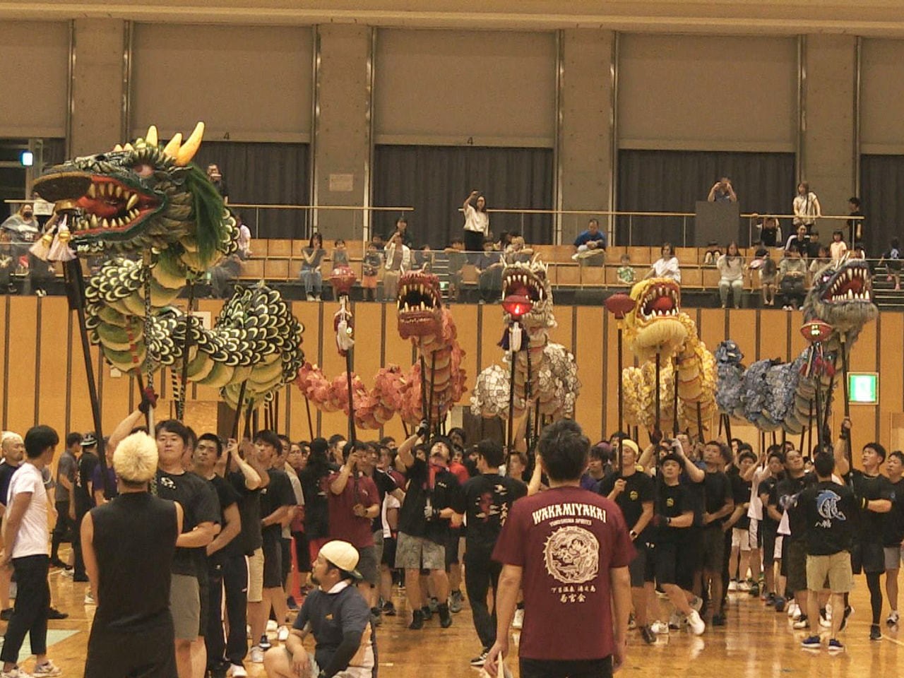 8月1日から開催される「下呂温泉まつり」を前に、初日の呼び物「龍神火まつり」の総...