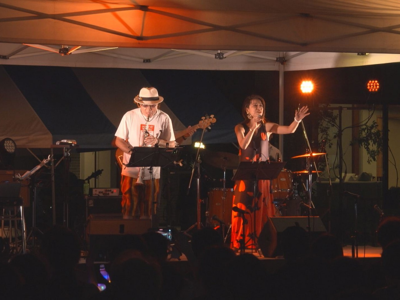真夏の夜にジャズの演奏を楽しむ「Ｊａｚｚ Ｎｉｇｈｔ 」がことしも岐阜市で開催さ...