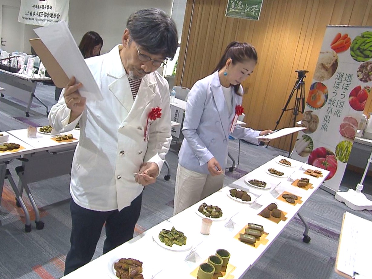 岐阜県産のブランド抹茶「美濃いび抹茶」を使用したスイーツのコンテストが１日、岐阜...