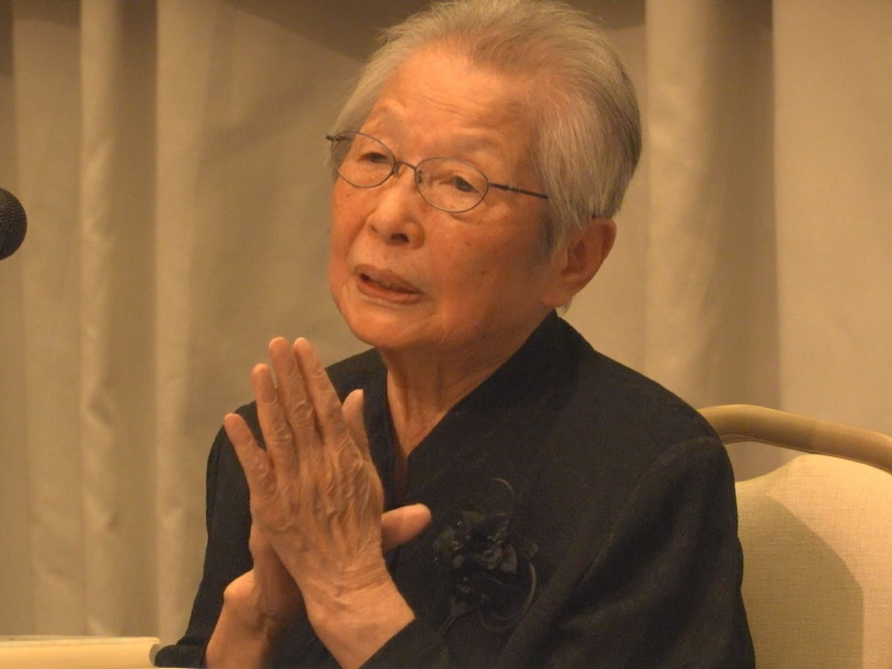 戦後８０年の節目に戦争の被害者遺族などが戦争体験や平和の尊さを語る平和の語り部大...